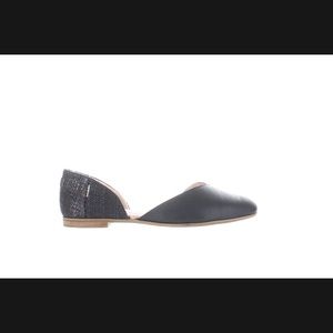 TOMS Womens Julie Black D’Orsays Size 7.5